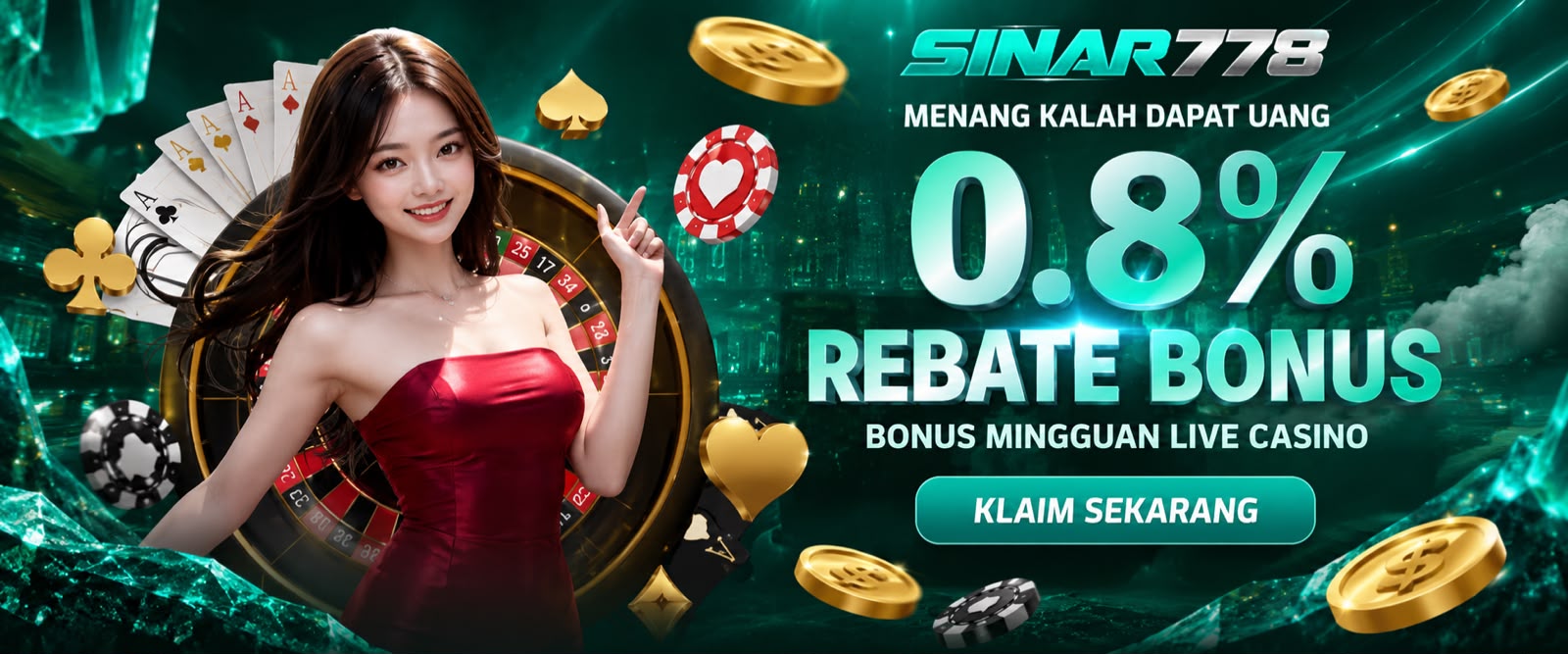 BONUS ROLLINGAN 0.8% (CASINO)