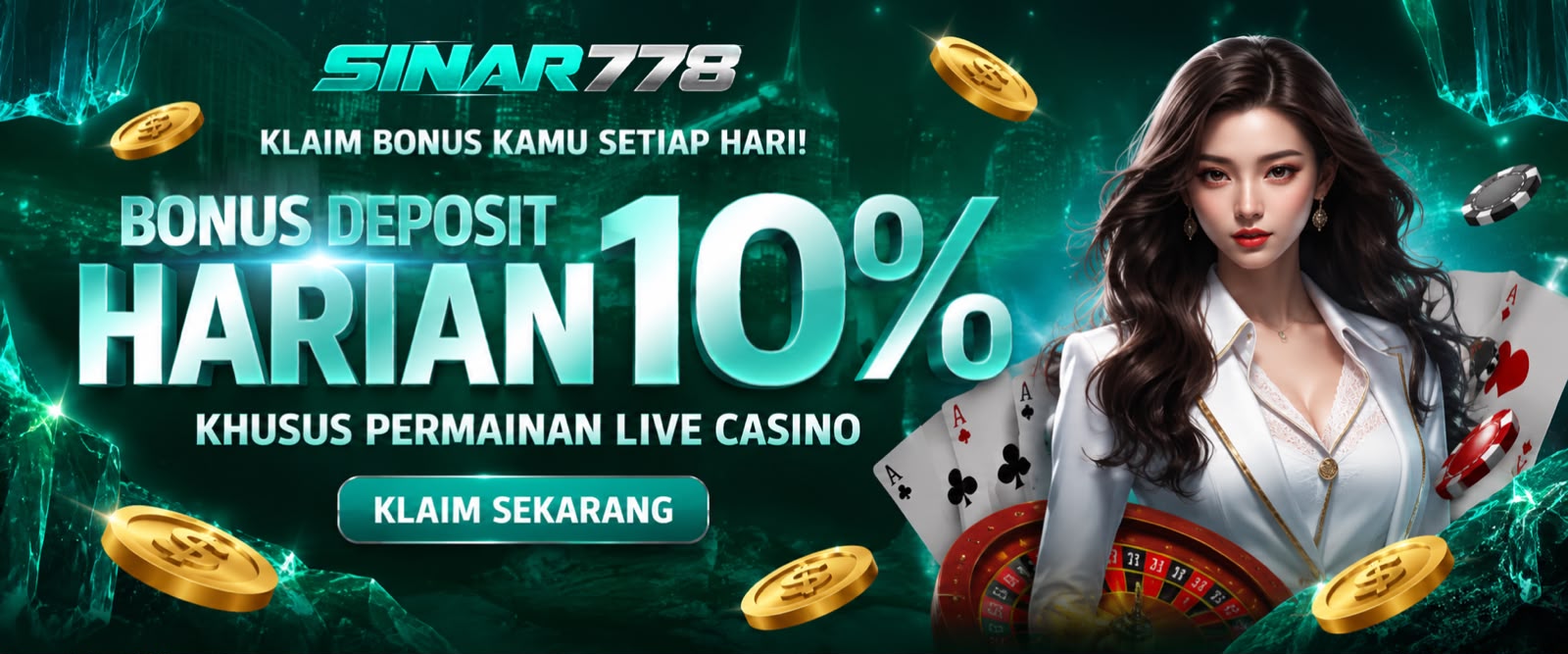 BONUS NEXT DEPOSIT 10% (CASINO)